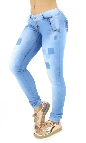 1013 Scarcha Women's High Waist Skinny Jean