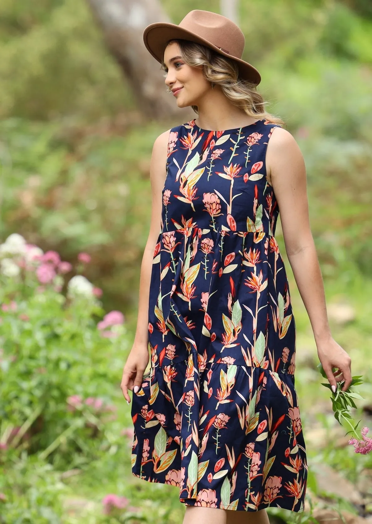 Karma East Harper Dress Bird of Paradise