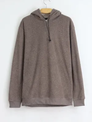 Men's Plain Hoodie,Light Brick