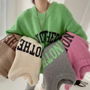 "ANOTHER" Knitted Sweater