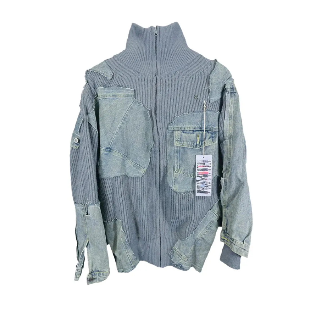 Subzero Denim Knitted Sweater