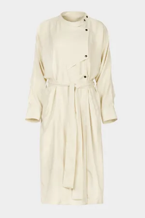 Tencel dress/trench coat