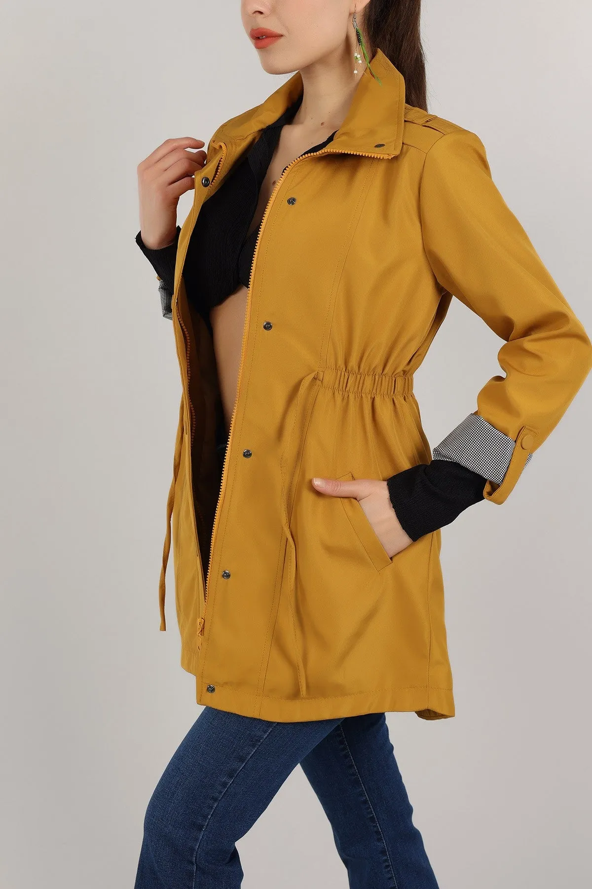 Urban Chic Trench-Inspired Jacket